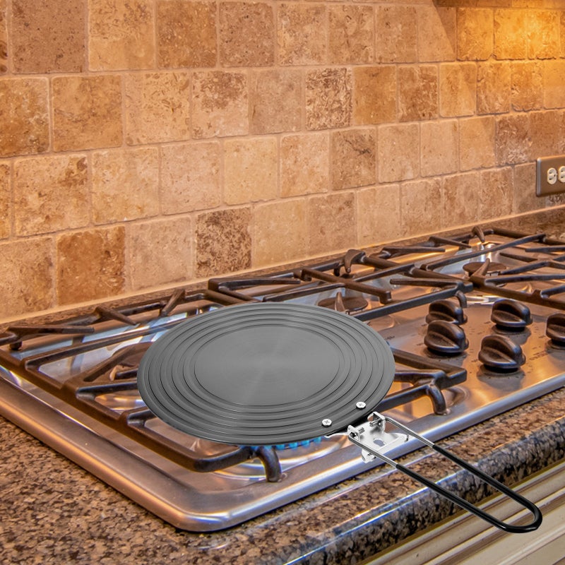 🍳 لوح توزيع حرارة للطبخ على الغاز من الألمنيوم 28 1 سم - Image 2