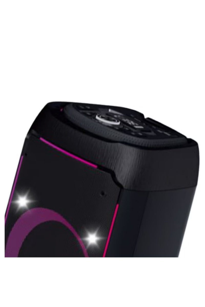 Platinum Bluetooth Speaker , Professional Battery Powered Speaker System, 10" Deep Bass Boost Control, 7.4V/5400mAh Lithium Battery, Bluetooth, SD Card Slot, USB Port, Remote Control, 60W RMS LED Lighting with Music Spectrum, AH-10750 - Image 2