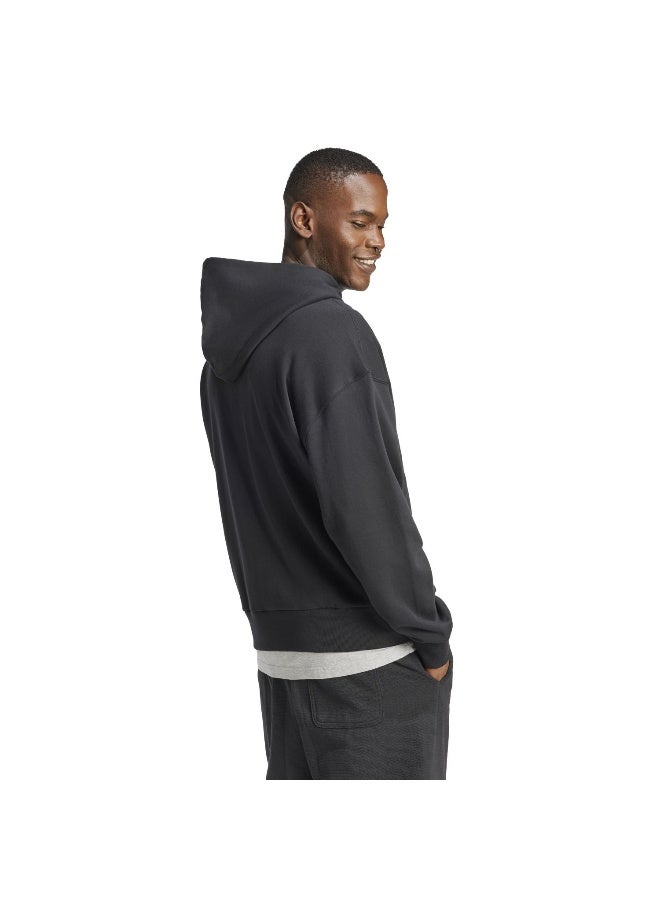 Adidas Adidas M A Szn Ft Fz Black Hooded Track Top Track Tops For Men - Image 3