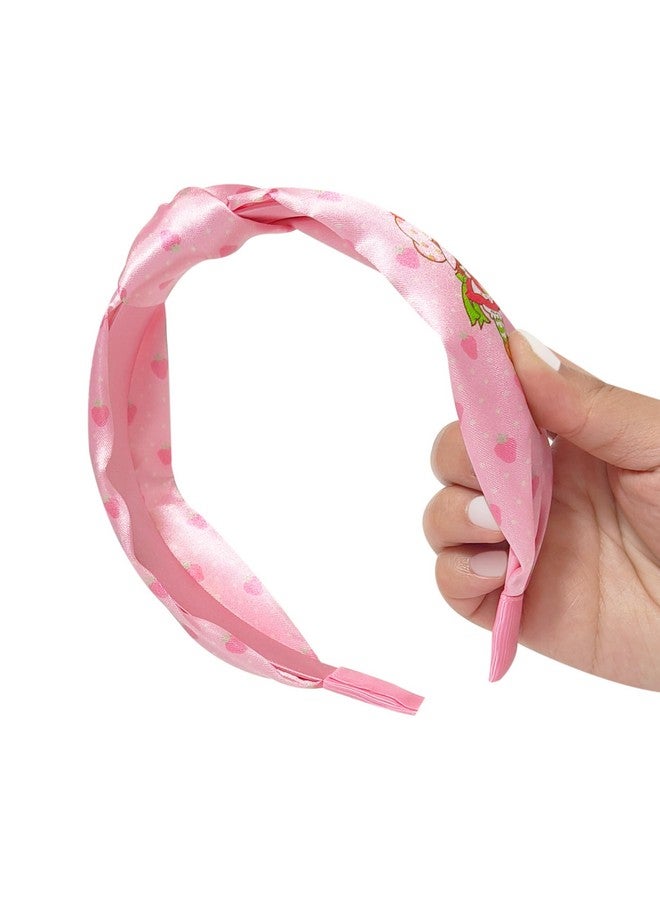 LUV HER Licensed Strawberry Shortcake Knotted Headband - Thick Headbands For Girls - One Size Fit All - Hair Accessories For Her Ages 3+ - Image 4