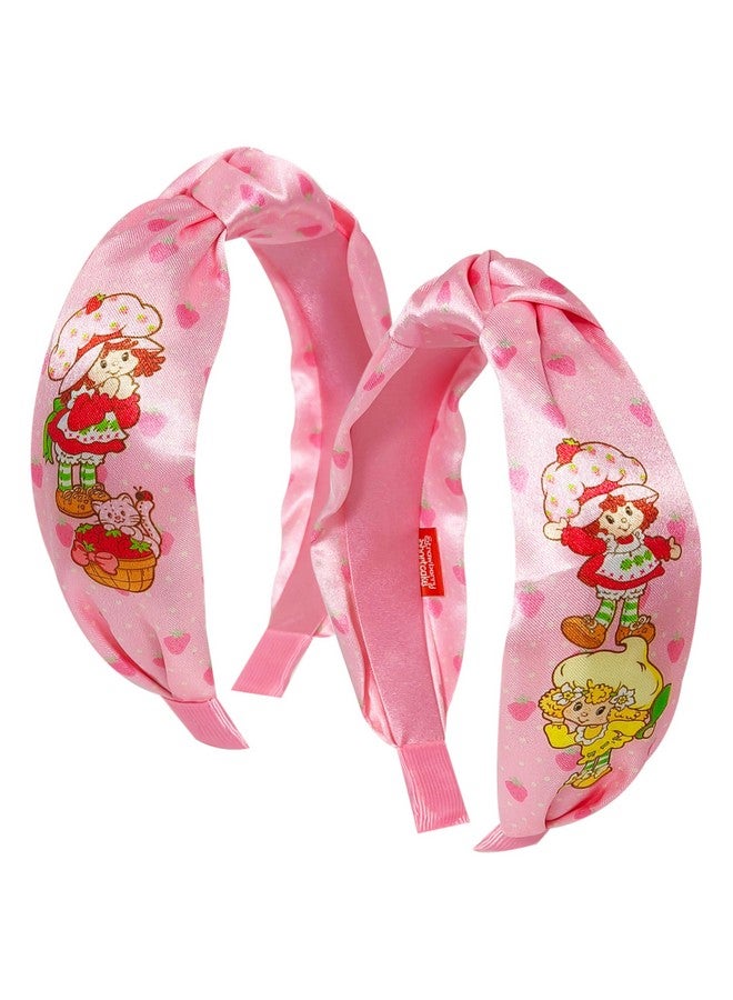 LUV HER Licensed Strawberry Shortcake Knotted Headband - Thick Headbands For Girls - One Size Fit All - Hair Accessories For Her Ages 3+ - Image 5