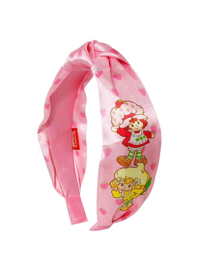 LUV HER Licensed Strawberry Shortcake Knotted Headband - Thick Headbands For Girls - One Size Fit All - Hair Accessories For Her Ages 3+ - Image 2