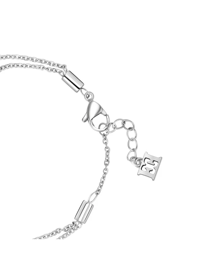 Escada  Ava Silver & Gold Plated Stainless Steel Bracelet for Women 140mm for Women | Best Price UAE