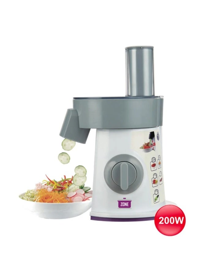 kitchen zone Salad Maker Electric Kitchen Zone 6-in-1 200W AK_200  - Image 1