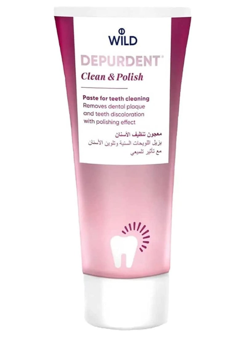 WILD - Clean and Polish Toothpaste 75 ml - Image 1