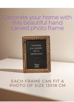 Mars & More Handcrafted Wooden Photo Frame 15x20 cm by Artesania  - Image 5