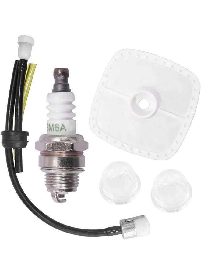 Saihisday Air Filter Fuel Line Primer Bulb Spark Plug For Echo Es-250 Pb-250Ln Pb252 Es-252 Blower Gt251 Gt251E Srm251 Srm251E Trimmer  - Image 1