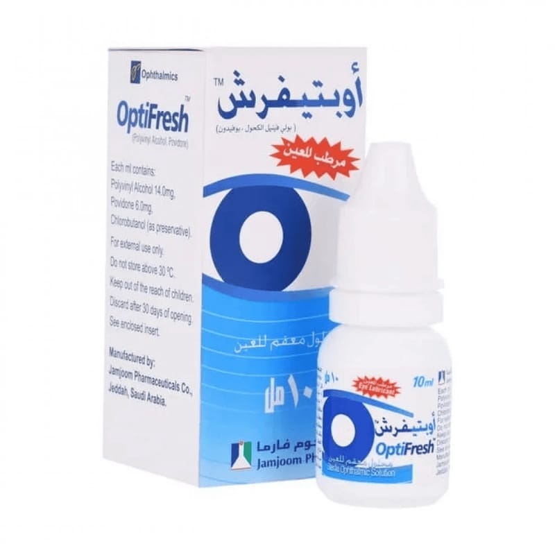 Optifresh Eye Lubricant Solution Drop 10 ml - Image 1