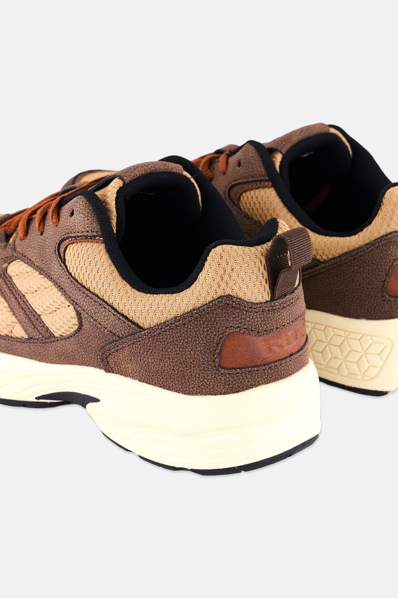 RBX Men Upper Up Sport Sneakers Shoes, Brown  - Image 2