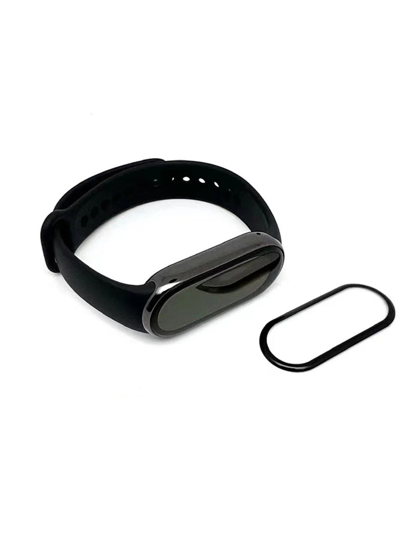 Nano Full Screen Protector For Xiaomi Mi Band 8 - Black  - Image 2