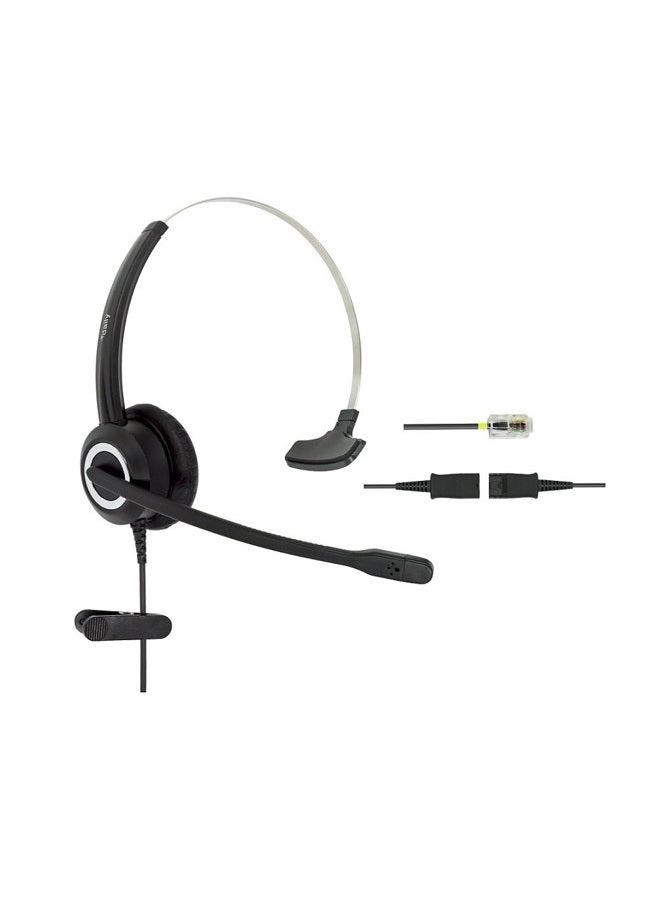 daily headset Corded Office Telephone Headphones RJ9 Cable Cisco IP Phone 7940 7942 7960 7962 8811 8841 8845 8851 8861 8961 9951 M12 (Monaural) - Image 1