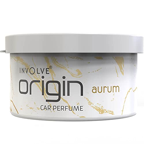 Involve your senses INVOLVE Origin Aurum : Luxury Car Perfume | Premium Fiber Air Freshener for Car- IORI06-40 g | | Car fresheners | Car accessories interior| Long lasting fregrance | Car perfume - Image 1