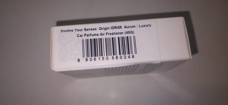 Involve your senses INVOLVE Origin Aurum : Luxury Car Perfume | Premium Fiber Air Freshener for Car- IORI06-40 g | | Car fresheners | Car accessories interior| Long lasting fregrance | Car perfume - Image 5
