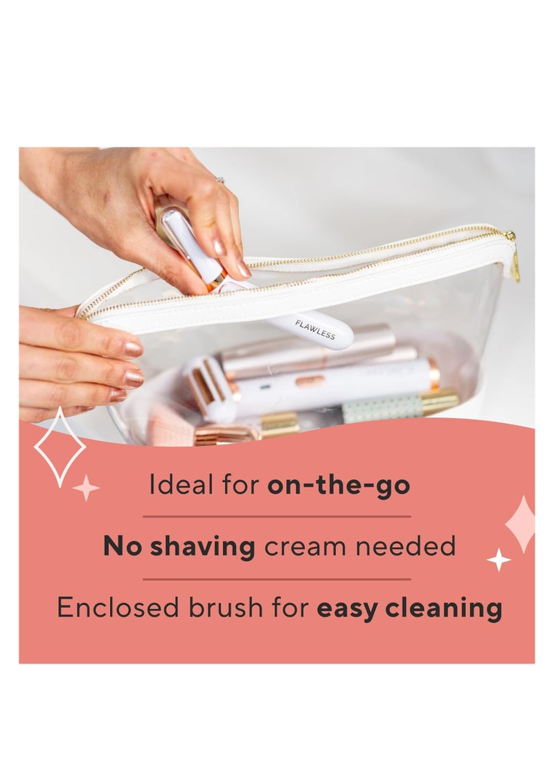 finishing touch Finishing Touch Flawless Bikini Trimmer Hair Removal for Women, Dry Use Electric Shaver, Personal Razor for Ladies No Bump Smooth Shaving  - Image 5