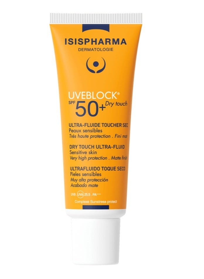 إيزيس فارما ايزيس فارما واقي شمس دراي تتش SPF 50 حماية عالية الترا فلويد 40 مل - Image 1