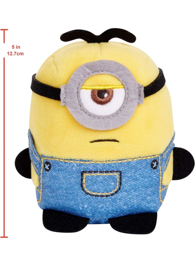 Minions دمية مينيونز القابلة للضغط والغناء للأطفال، لعبة مينيونز تفاعلية ناعمة مع أصوات وموسيقى للأطفال من عمر 3 سنوات فما فوق، متنوعة - Image 5