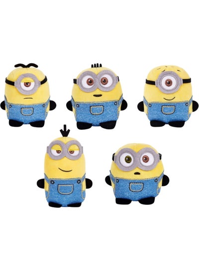 Minions Squeeze and Sing Plush Toy for Kids, Soft Interactive Minions Character Toy with Sounds and Music for Children Age 3+ ASSORTED