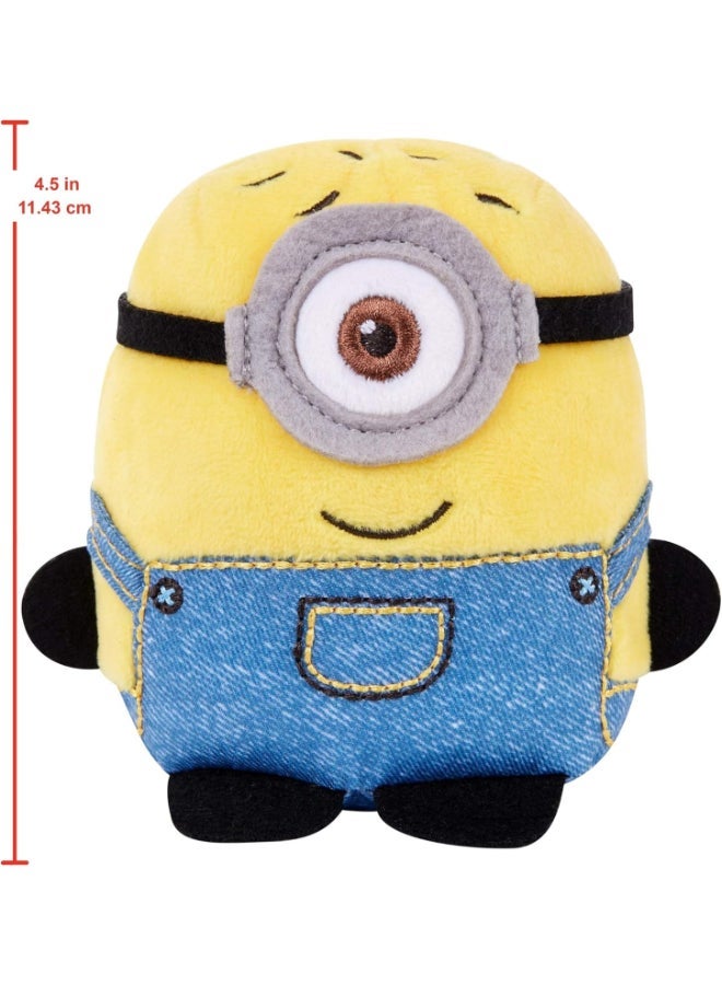 Minions دمية مينيونز القابلة للضغط والغناء للأطفال، لعبة مينيونز تفاعلية ناعمة مع أصوات وموسيقى للأطفال من عمر 3 سنوات فما فوق، متنوعة - Image 3