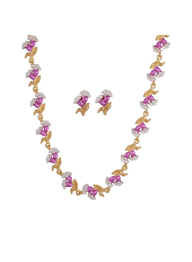 إيروريكس مجموعة قلادات بتصميم مجوهرات عصري وأنيق للنساء قابلة للتعديل - Image 1