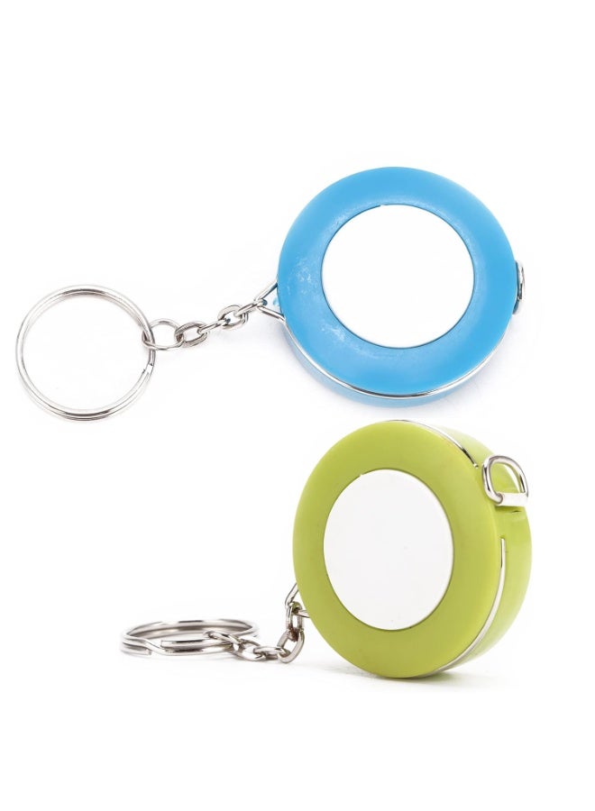 Generic Mini Pocket size Round Measurement Tape Keychain  - Image 1
