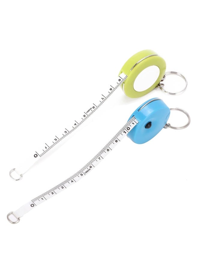 Generic Mini Pocket size Round Measurement Tape Keychain  - Image 5