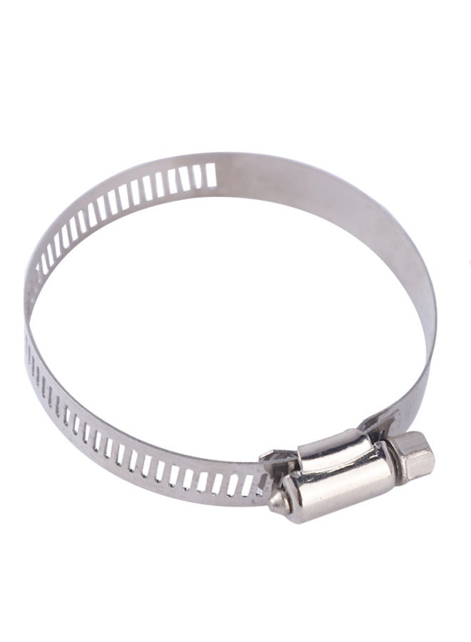 201 Hose Hoop Manufacturers Stainless Steel Hose Hoop Galvanized American Hose Hoop Water Pipe Pipe Pipe Clamp Hoop-Specifications And Models:201 Semi-steel Hose Clamp 21-44(12mm)  - Image 5