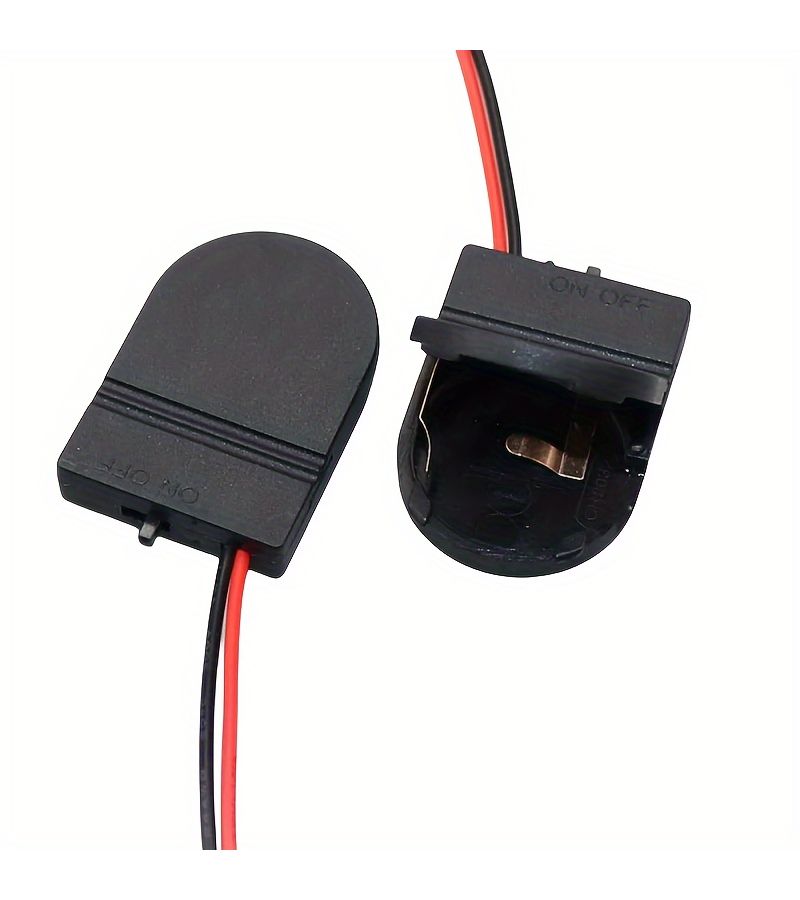 10pcs Single Slot Battery Holder Case With On Off Switch For 3V 12V 24V - Image 3