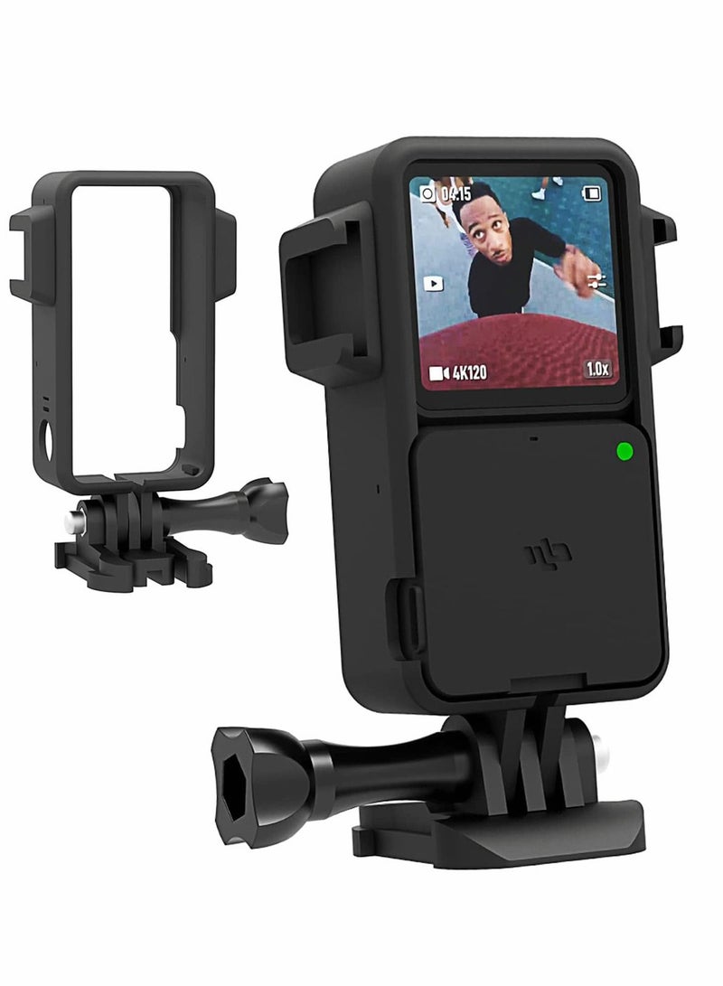 Excefore Camera Frame for DJI osmo Action 2 Anti-Drop Dust Protection Case Cover Mount and Screen Protector Kits - Image 1