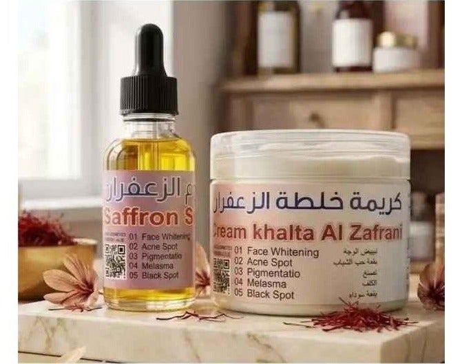 Saffron cream with saffron oil for skin lightening - Image 2