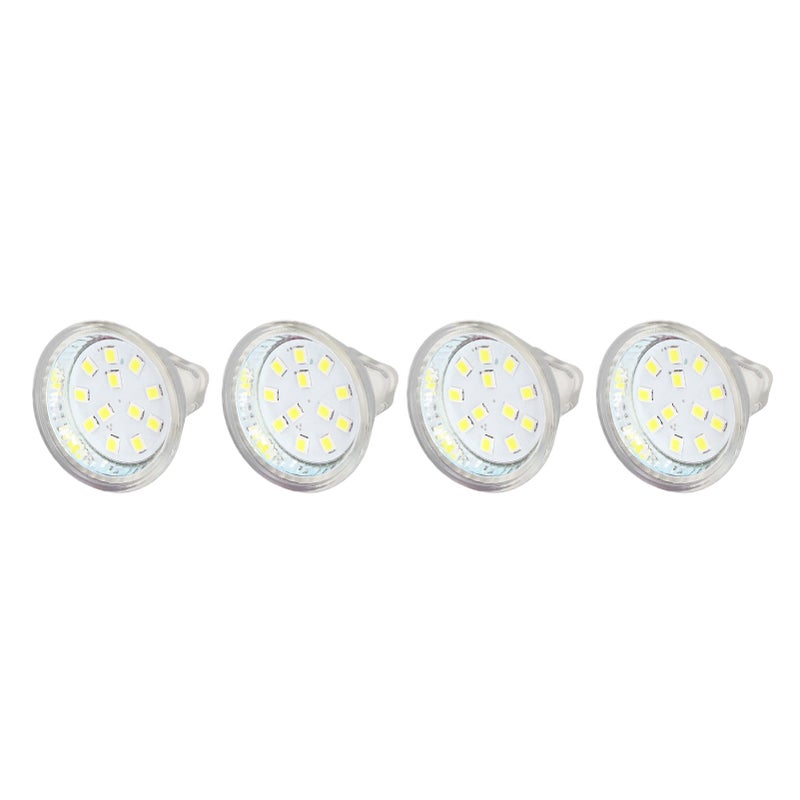 4 قطع مصباح LED MR11 12 مصباحًا إضاءة 2 واط 300 لومن مصباح إضاءة محددة قاعدة دبوس مزدوج مصباح إضاءة مناظر طبيعية أبيض بارد 6000 كلفن - Image 5