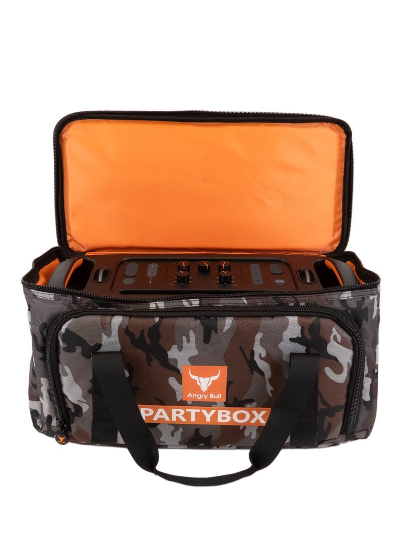 Angry Bull JBL Partybox On the Go Travel Bag - ARMY G - Image 5