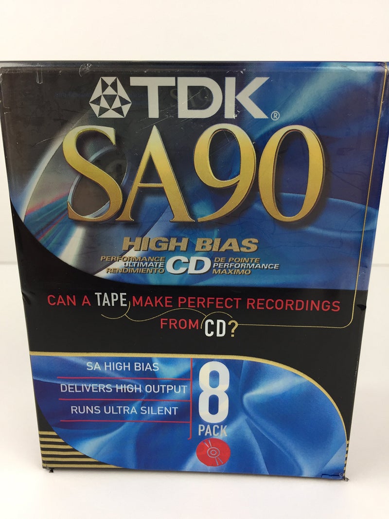 TDK SA90 8 PACK - Image 1