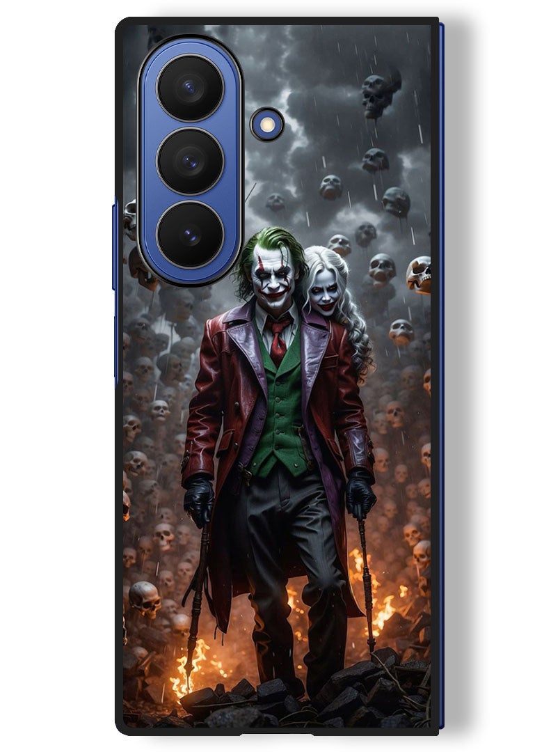 Theodor Case Compatible with Samsung Galaxy Z Fold 7 - 8 Inch Protection Shockproof Bumper Cover gotham city armageddon! - Image 1