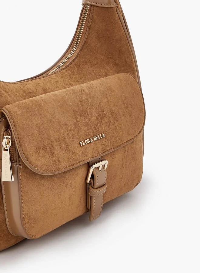 فلورا بيلا من شو إكسبرس حقيبة كتف صلبة بحزام قابل للتعديل