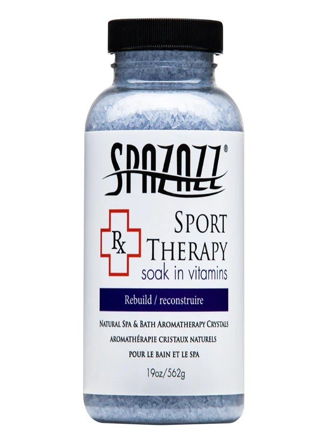 Spazazz SPZ-607 RX Sport Therapy Rebuild Crystals Container, 19 oz - Image 1