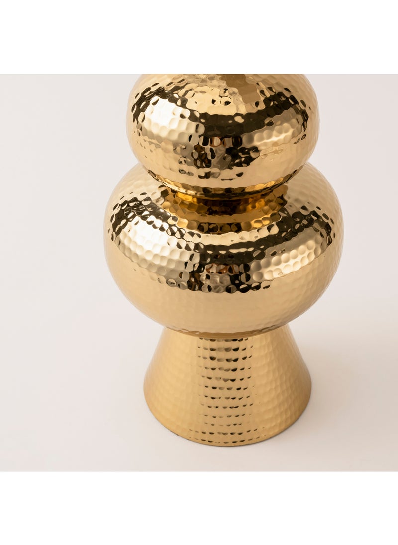 Homez - Gold metal Ramadan decoration 17*17*47 cm - Image 1