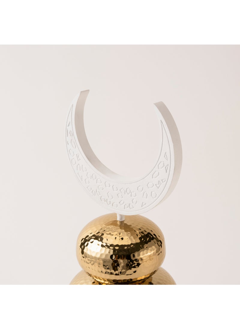 Homez - Gold metal Ramadan decoration 17*17*47 cm - Image 1