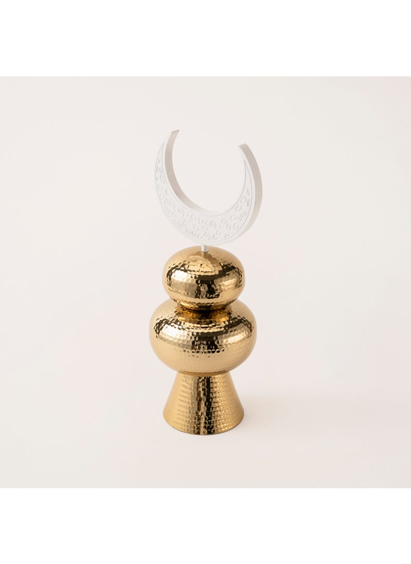Homez - Gold metal Ramadan decoration 17*17*47 cm - Image 1