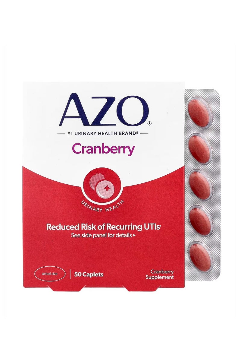 دعم صحة المسالك البولية بنكهة التوت البري ٥٠ قرصًا مغلفًا - Image 1