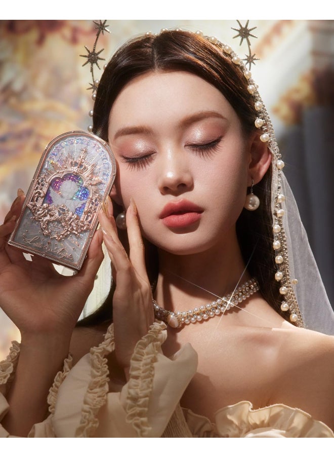 Flower Knows - Little Angel 9-Color Eyeshadow Palette 01 Eden's Angel - Peachwood Fig Palette 10.5 Grams - Image 1