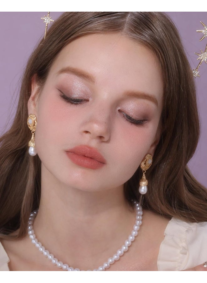 Flower Knows - Little Angel 9-Color Eyeshadow Palette 01 Eden's Angel - Peachwood Fig Palette 10.5 Grams - Image 1