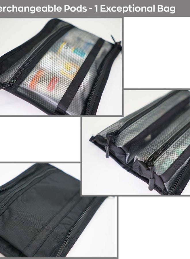 Taskin ROLR | 3-in-1 Toiletry Bag | Built-in 4 Suction Cups, Water Resistant - Image 5