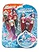 BANZAI 6 Piece Sparkle Mermaid Dive Toys Glittery Sparkle Tails 6 Pack - Image 2