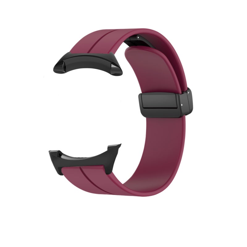 Magnetic folding buckle silicone strap - Image 3