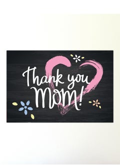 Droplyte Thank You Mom Mothers day Special Decorative Wall Art Wall Decor Card Board MDF Home Decor 60CM x 40CM  - Image 2