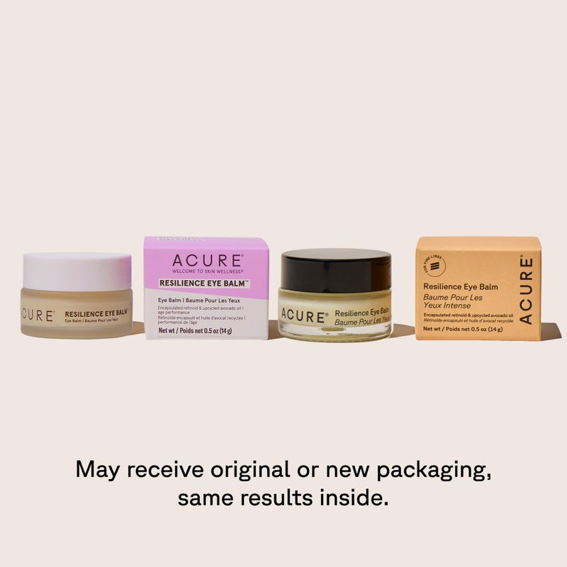 Acure Resilience Eye Balm - Firming Under Eye Balm for Dark Circles & Fine Lines, Hydrating & Smoothing Treatment with Encapsulated Retinoid & Avocado Oil, Anti Aging Moisturizer - 0.5 fl oz - Image 2