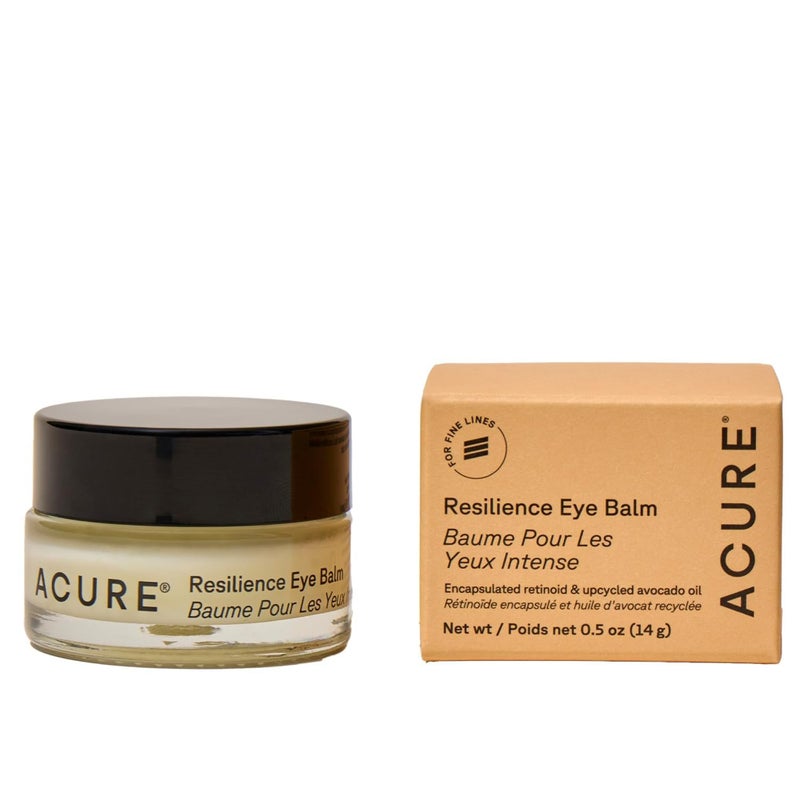 Acure Resilience Eye Balm - Firming Under Eye Balm for Dark Circles & Fine Lines, Hydrating & Smoothing Treatment with Encapsulated Retinoid & Avocado Oil, Anti Aging Moisturizer - 0.5 fl oz - Image 1