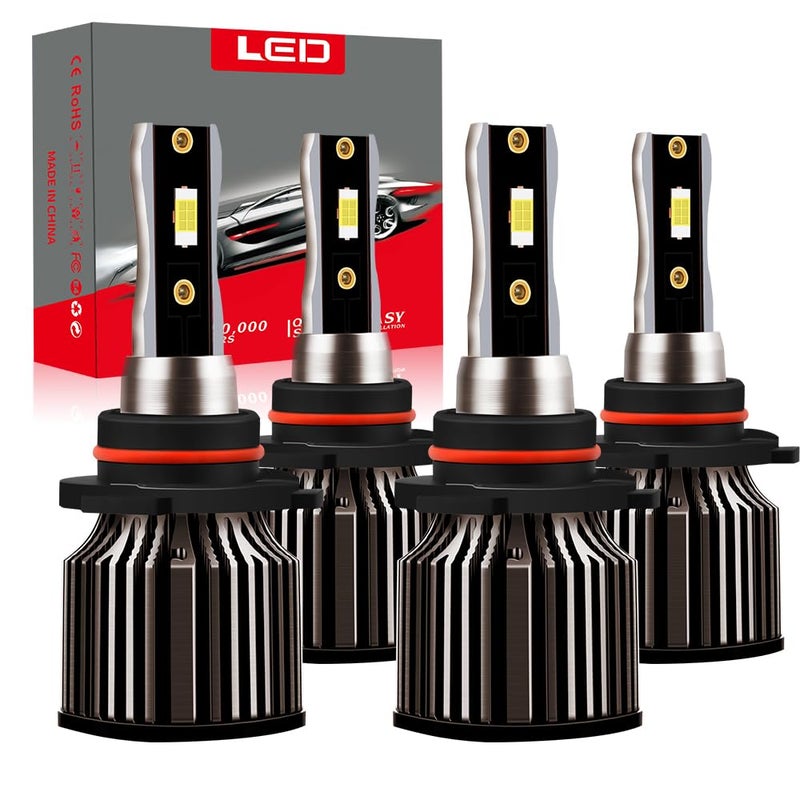CROSSPASSION H11 LED BulbsH11H8H9 Fog Light Bulbs20000LM Front Light Bulbs with Fan6500K White Quick InstallationPack of 2