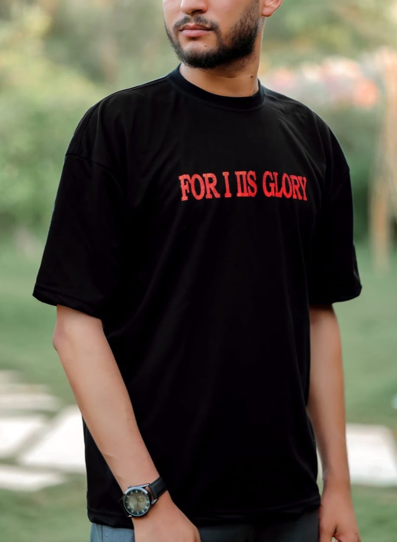 Oversized T-shirt, summer Melton fabric, treated against pilling and shrinkage, soft and light on the body - Image 1