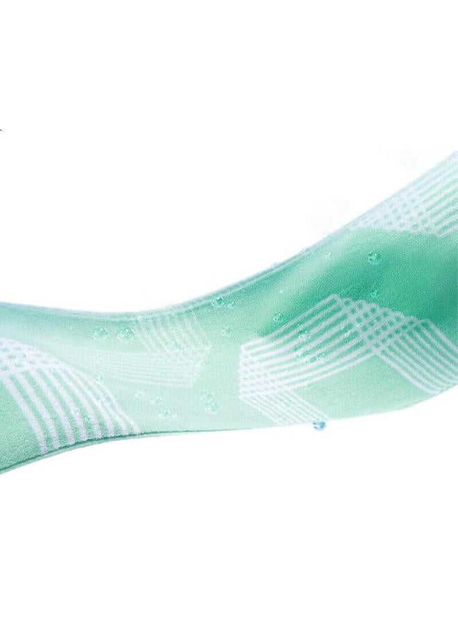 Uchino [New Release] Extra Large And Thick Pure Cotton Sports Towel For Men And Women, Couples Fitness Sweat Wiping Towel, Light Green - Image 2